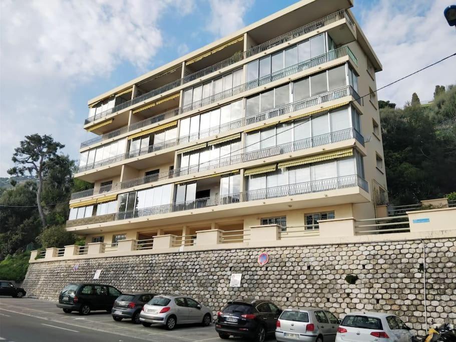 Vintage Flat On Villefranche Bay - Free Car Park Exterior foto