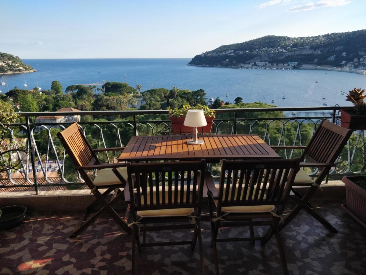 Vintage Flat On Villefranche Bay - Free Car Park Exterior foto